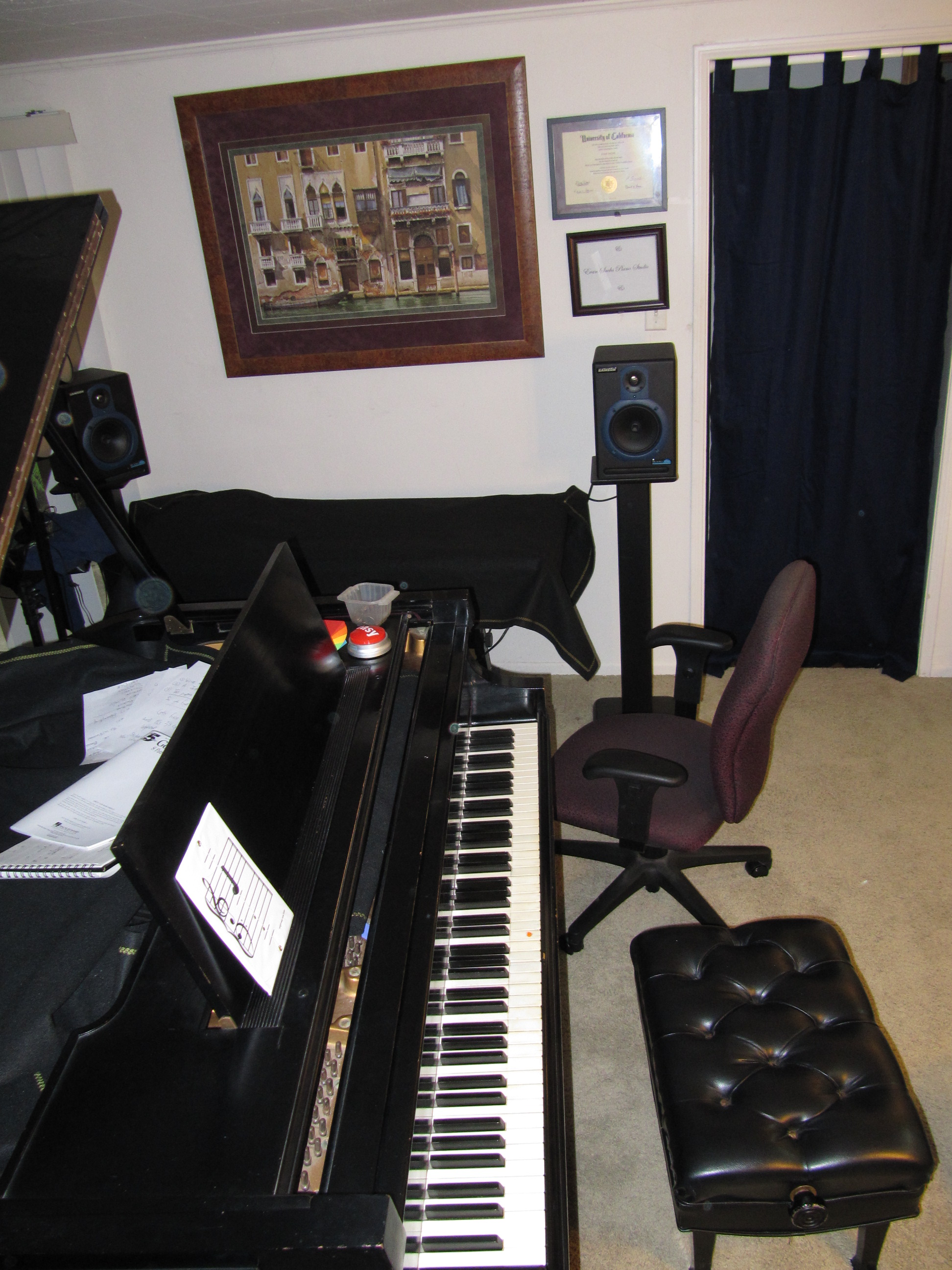 Piano lessons, Laguna Beach, San Clemente piano teachers, Evan Sachs